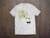 Funny Banana Life Heavyweight Cotton Unisex T Shirt with Print Tee Top