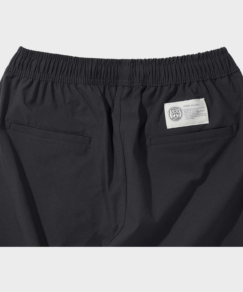 FFEFF STUDIO 23Ss High-Tension Wide Elastic Waist Pants (Charcoal)