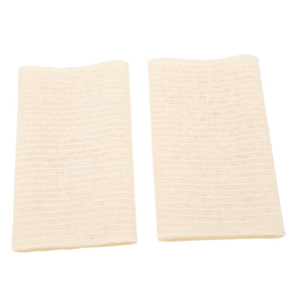 2pcs Soft Elastic Ankle Gel Sleeves Ankle Compression Sleeve Protector for Figure Skating Ice