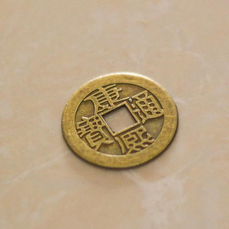 50/100 Pcs Antique Coins Craft Feng Shui Coins Ancient Chinese I Ching Coins For Health Wealth Charm