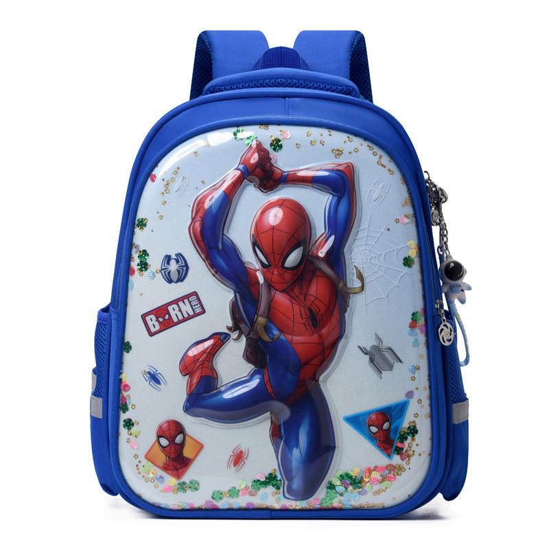 Cartoon Kuromi Spiderman Children s Backpack For Kindergarten And Primary Students Cute Hard Shell
