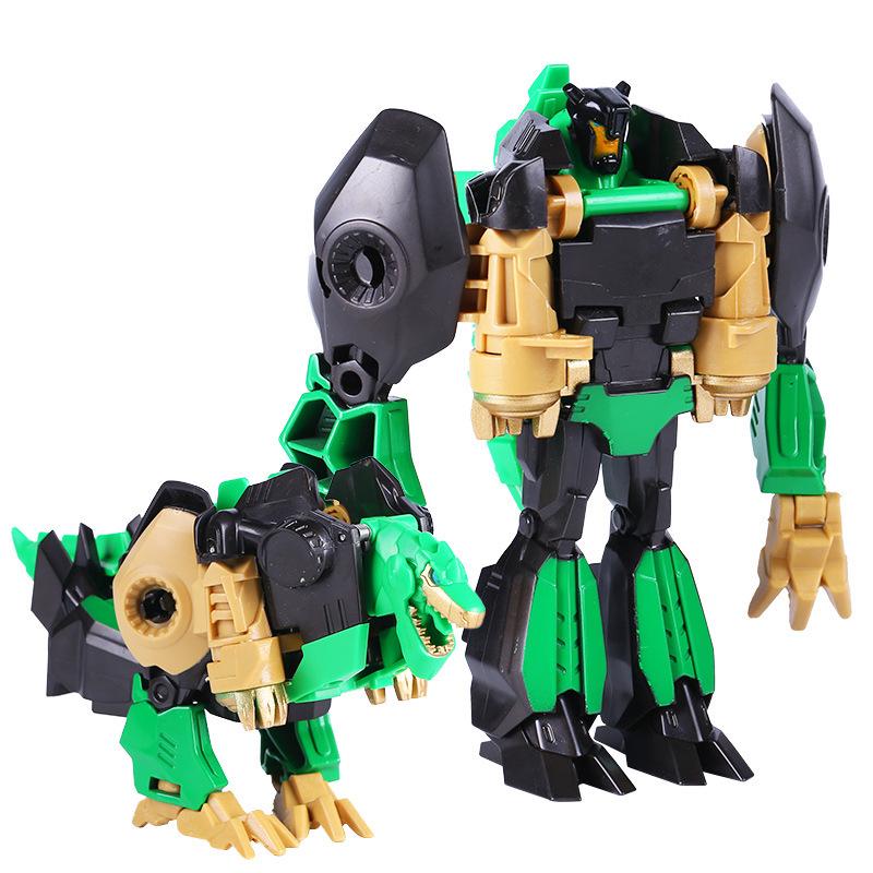 One-Step Car-to-Dinosaur Robot Toy for 6-Year-Old Boys