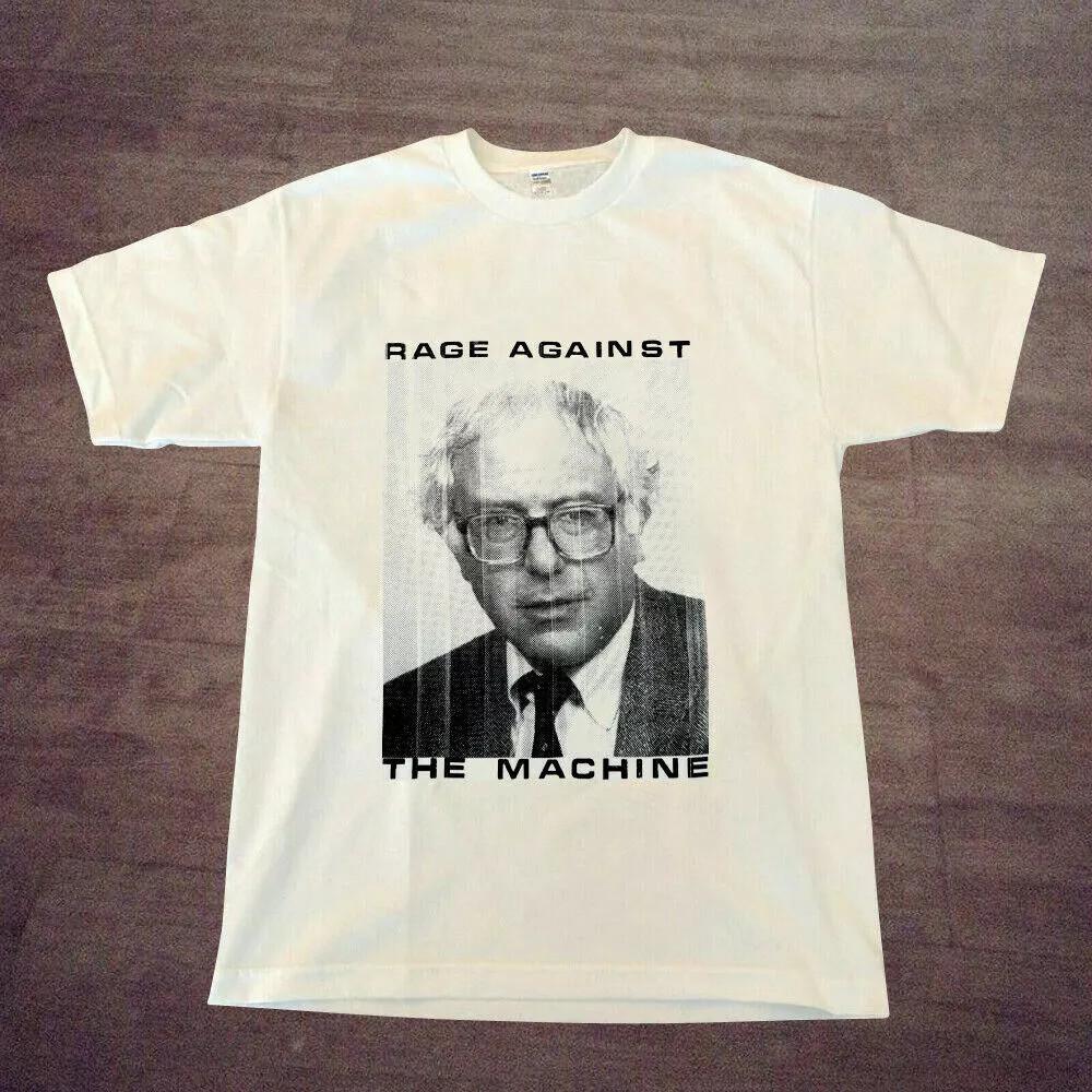 BERNIE SANDERS RAGE AGAINST THE MACHINE Pełny Rozmiar S-5XL SS221 Unisex Koszulka