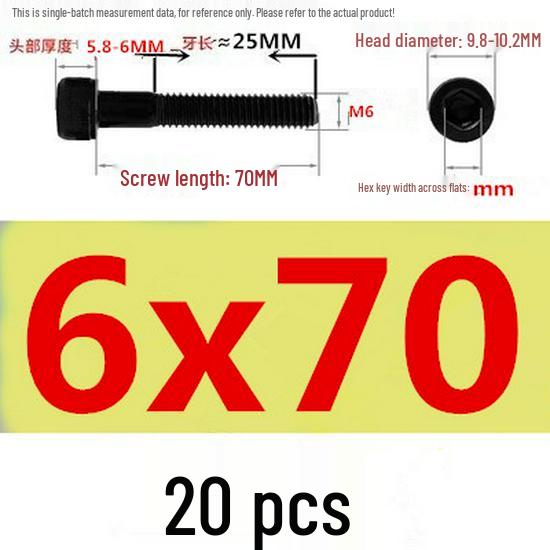 High-Strength Grade 12.9 Internal Hex Head Screws M1.4-M20