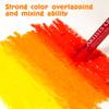 25/50Pcs Colorful Oil Pastels Professional Oil Drawing Stick for Painting and Coloring Soft Crayon Graffiti Pen School