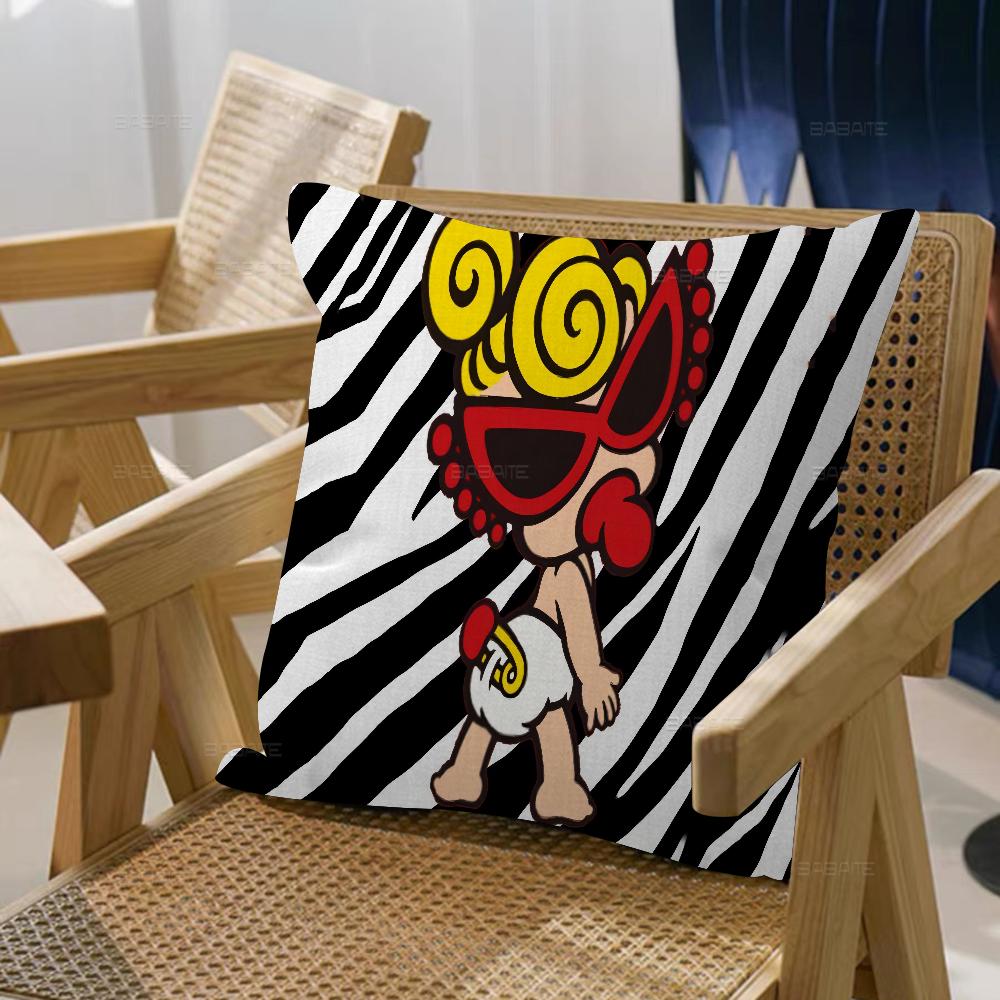 

Japan Fashion Hysteric Mini Pillow Covers Cartoon Sofa Decorative Home Doublesided Printing Short Plush Cute Cushion Cover 40X40cm