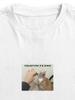 Thick Oversized T-Shirt, White Graphic Help in the Ass