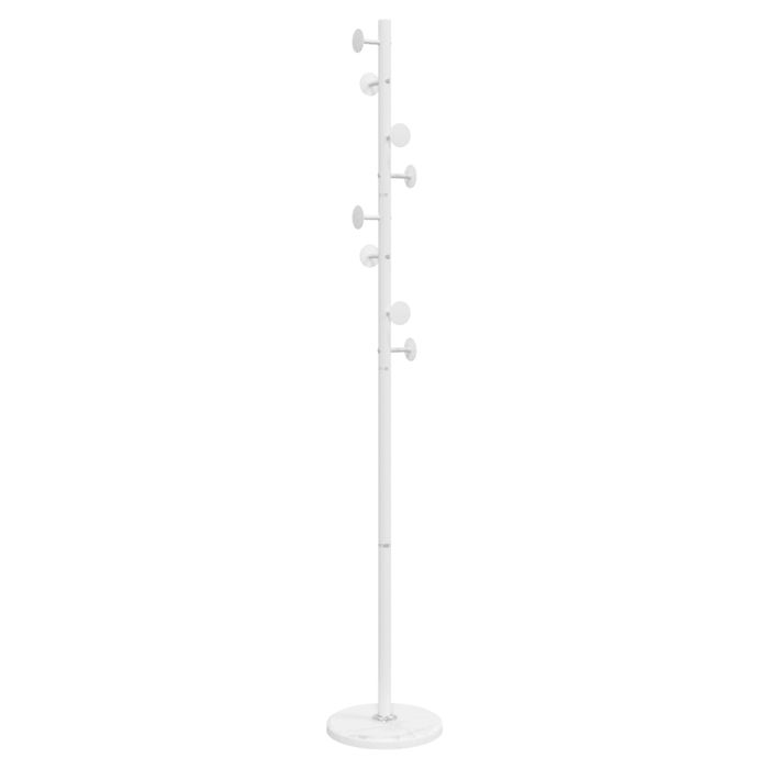 Porte-manteau - vidaXL - 172 cm - Métal - Blanc - Contemporain