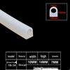D-Shaped Silicone Sealing Strip: High-Temperature, Water-Retaining, Self-Adhesive, Anti-Collision, Shock-Absorbing for Doors & Windows