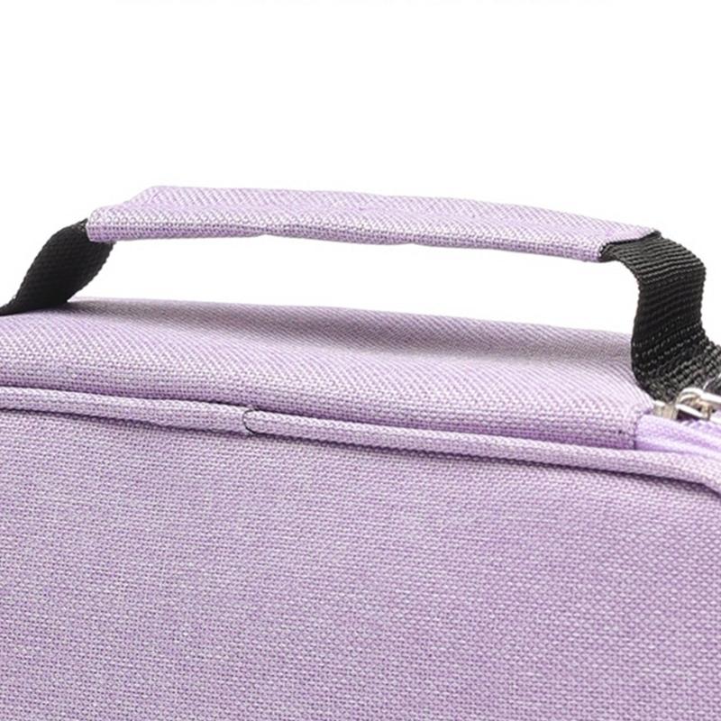 High Capacity Pen Case Multifunctional Pen Pouches 72 Slots Colored Pencil Bag With 2 Removable Sleeves Portable Pen Bag