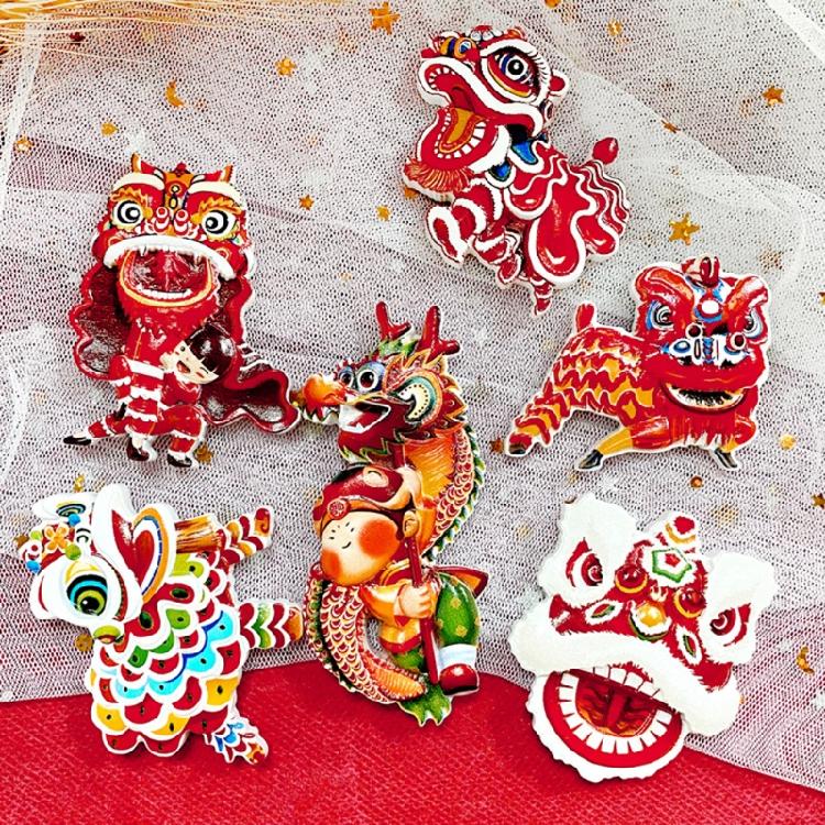 Chocolate Baking Mold Chinese Style Dragon and Lion Dance 3D Cake Molds Durable