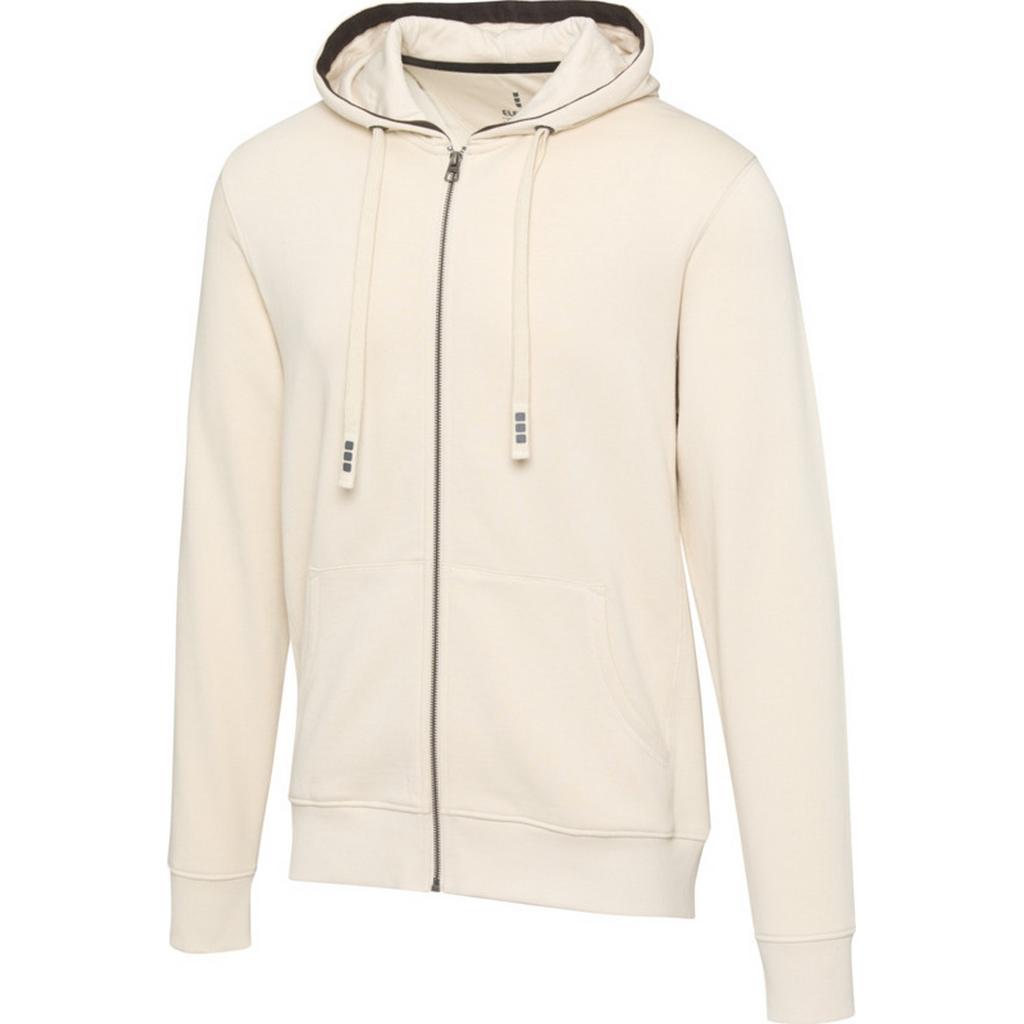 Elevate Mens Arora Hooded Full Zip Sweater