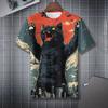 Printed Fashion Crew Neck Short Sleeve Top Casual Comfort T-Shirt Men's