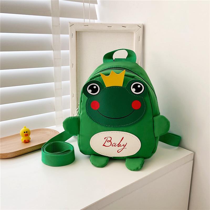 Adorable Frog Anti-Loss Backpack for Kids