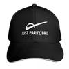 Just Parry (White Text) Baseball Cap Lightweight Packable Gift For Him Her Casual Daily Wear