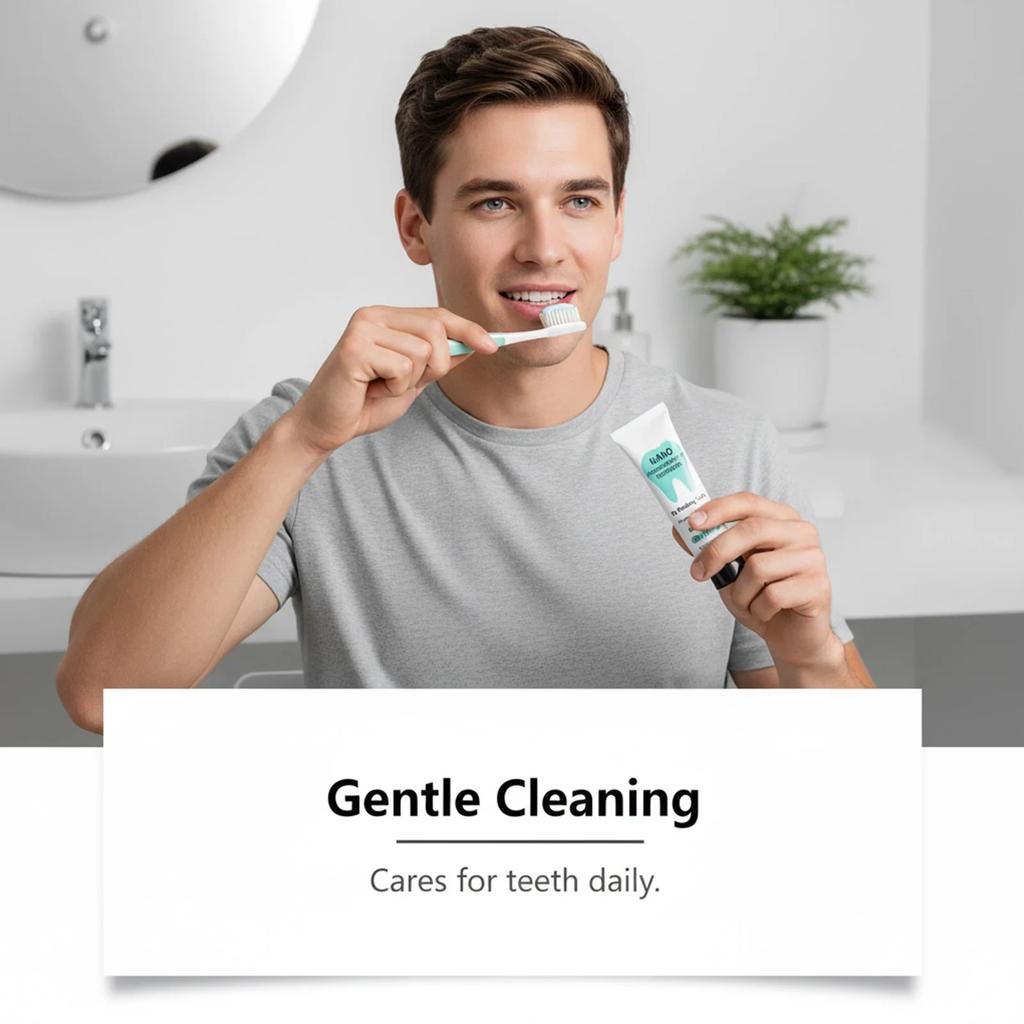 Nano Hydroxyapatite Toothpaste Removing Yellow Teeth Cleaning Tooth Stain Lasting Fresh Oral Minty Fresh Oral Care Toothpaste