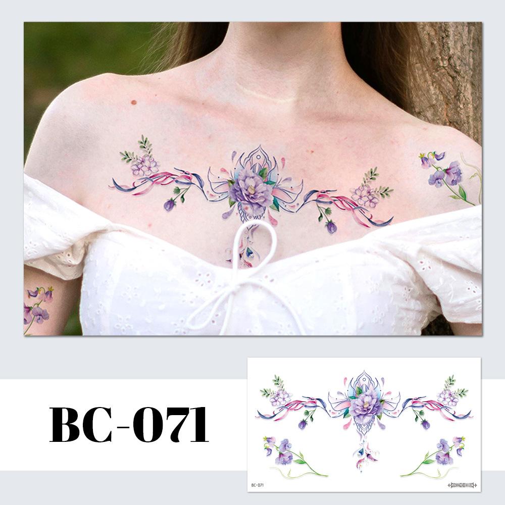 Internet Celebrity Tattoo Stickers Temporary Tattoo Sexy Ins Waterproof Tattoo Stickers