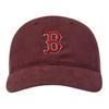 MLB New York Yankees Cotton Baseball Caps Unisex Burgundy Fashion 3ACPB135N-43WID