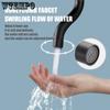 Shower Set 3 Function Black Square / Round Shower Head Bathroom Stainless Steel Wall Hand Shower Faucet Double Out