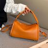Head Layer Cowhide Natural Fall Fashionable Pillow Women's Bag Soft Leather Retro High-end Handbag Shoulder