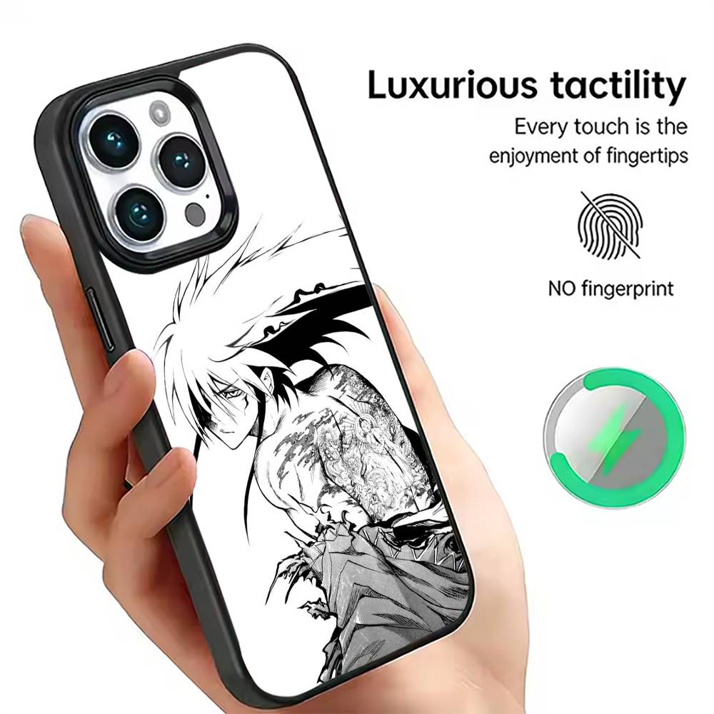 Чехол для телефона Nurarihyon no Mago Rikuo Nura Магнитный с Magsafe Беспроводная зарядка Для iPhone17,16,15,14,13,12,11 Plus,Pro iPhone15