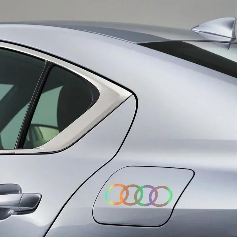 2pcs Car Sticker Both Side Body Auto Vinyl Film Stylish Personalized Decals For For AUDI A3 A4 A5 A6 Q7 RS3 RS4 Car Accessories