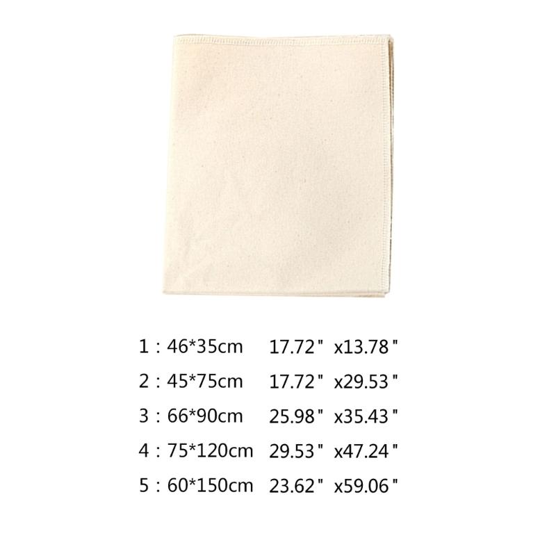 Cotton Linen Fermented Cloth Durable Fabric Dough Fermenting Cloth Pastry Fermented Cloth for Professional Results