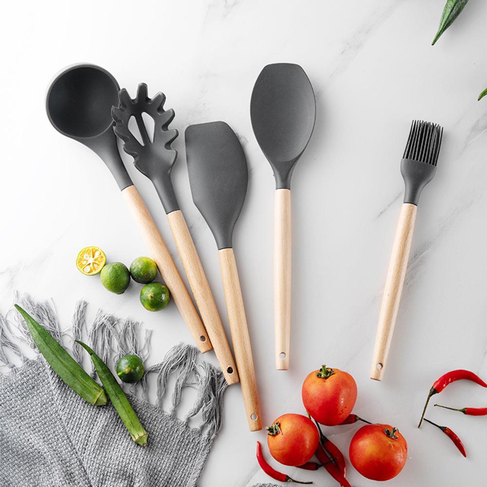 Silikonowe przybory kuchenne do gotowania Nieprzywierające żaroodporne naczynia kuchenne