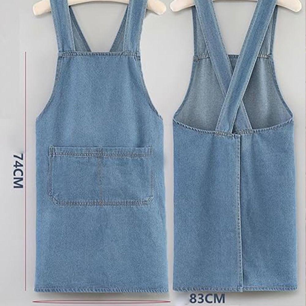 Cross Strap Style Apron Can Wipe Hands Cooking Baking Bibs Fashion Cooking Apron  Unisex