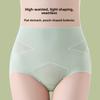 Female Spring and Autumn Cotton Anti-bacterial Waist Shaping Without Trace To Lift Hips and Abdomen High Waist Triangle Briefs