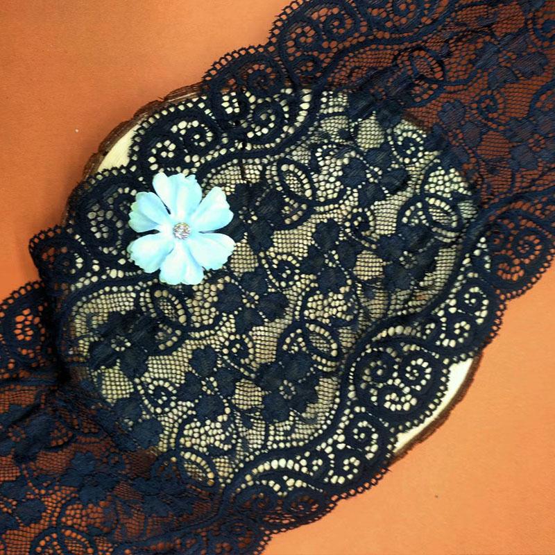 Hot Sale Eco-Friendly Crocheted Stretch Lace Trim French Border Women s Clothing Decoration New Bridal Mesh Laces Tulle Brocade