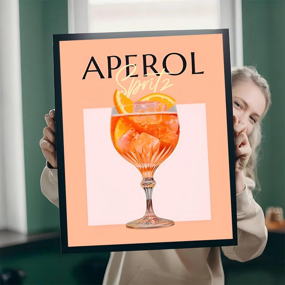 Colorful Cocktail Drink Good Posters And Prints Canvas Printing Wall Art Picture For Living Room Home Decor Gifts