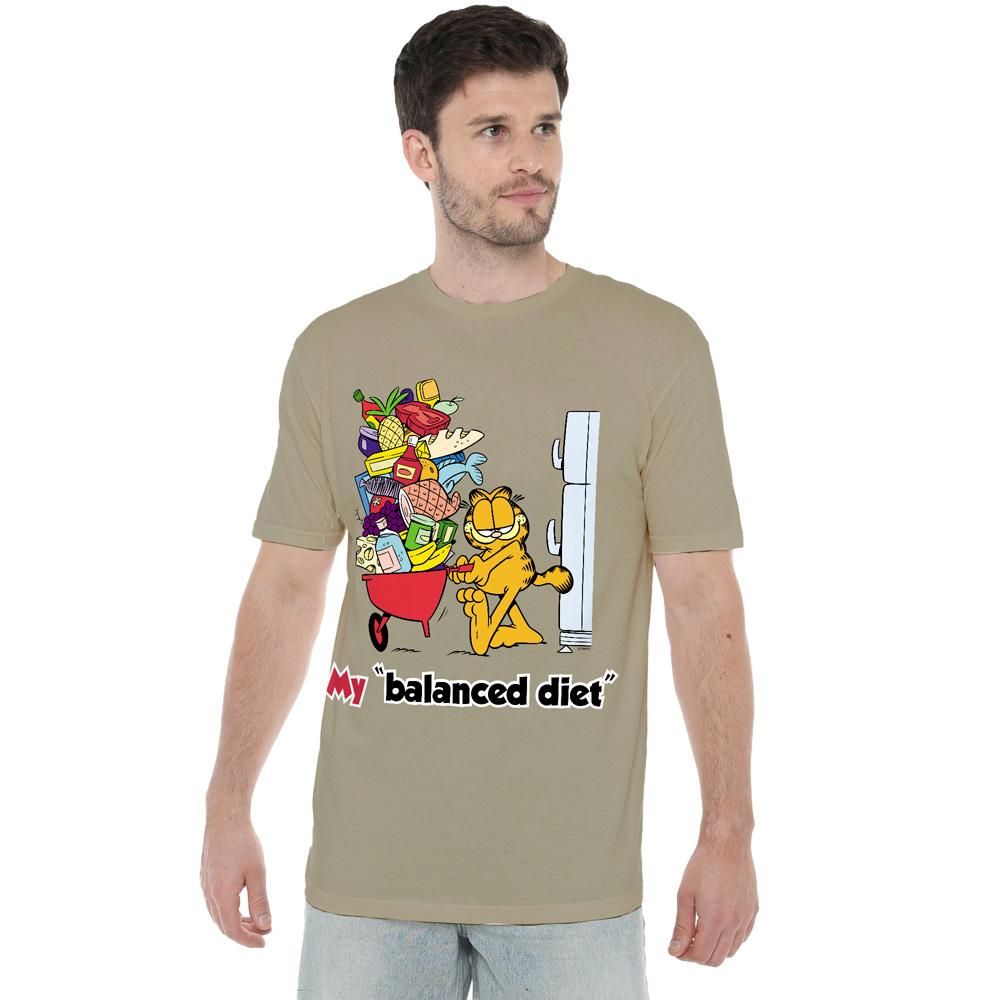 Garfield Mens Balanced Diet T-Shirt