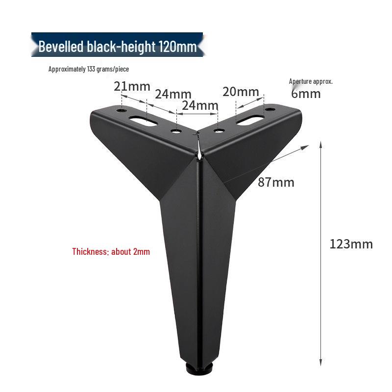 European Light Luxury Metal Furniture Legs - Iron Cabinet and Sofa Feet