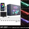 Waterproof Solar LED Bluetooth String Lights for Outdoor Yard Decoration