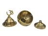 RSINC Akhand Diya for Puja in Brass (14 Cms) Diya Brass