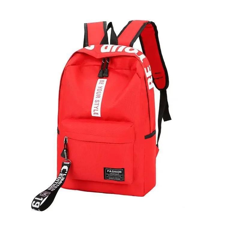 

Шкільні сумки великої місткості для старшокласників Модні полотняні рюкзаки Книги Канцтовари Сумки-органайзери Дорожні сумки для зберігання