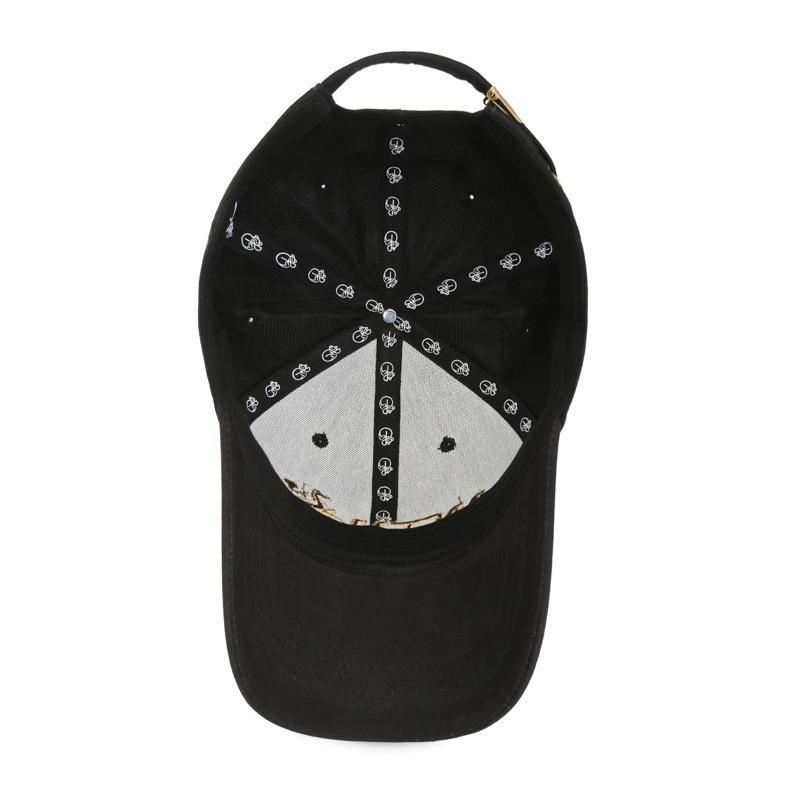 Hot shade and sun protection [Chinese embroidery stupid bear BBXFS] niche original design men's and women's trendy hats, hard top baseball caps