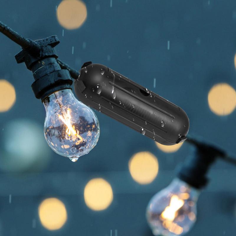 Outdoor Extension Cord Safety Cover Weatherproof Electric Plug Socket Protection Box Weather Resistant Cable Safety Junction Box