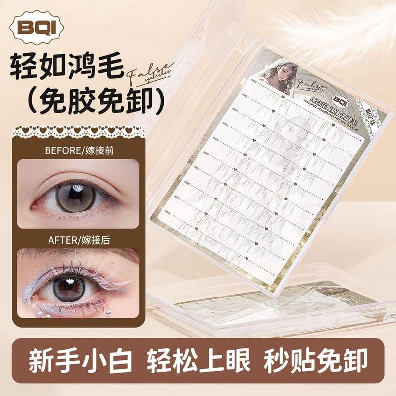 Stapi - Weißer Klebstofffreier Multipack-Falsche-Wimpern-Cluster