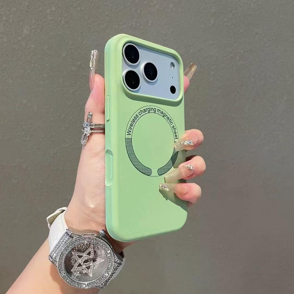 MagSafe Magnetic Liquid Silicone Case for iPhone 17 - Skin-Feel Soft Apple 16 Case