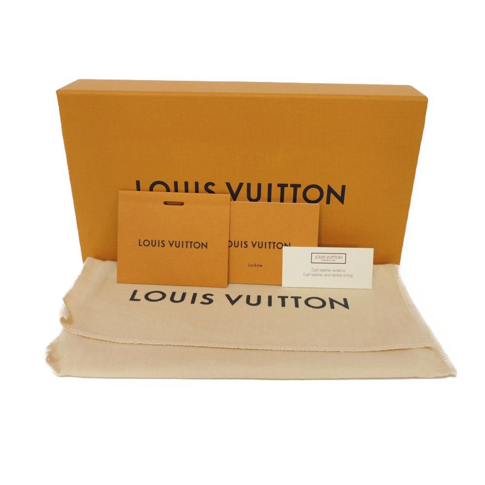 Used 12564 Portefeiulle My Rock Me M62544 7940 LV Signature Beige Two-Tone Snap Buttons with LV Logo, Blue Jean, Unisex