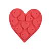 Heart-Shaped Silicone Mold for DIY Resin or Chocolate Valentine's Pendants