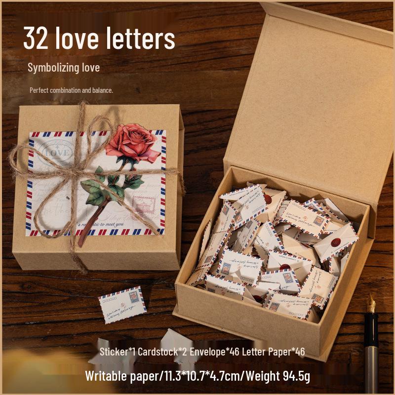 Yu Xian Love Letter Series Sticky Notes & Envelopes: Romantic Confession Message Papers