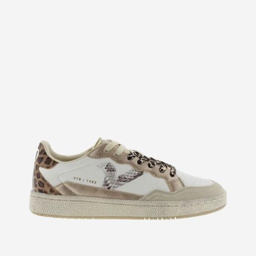 Victoria Smash Animal Mix sneakers leather Beige