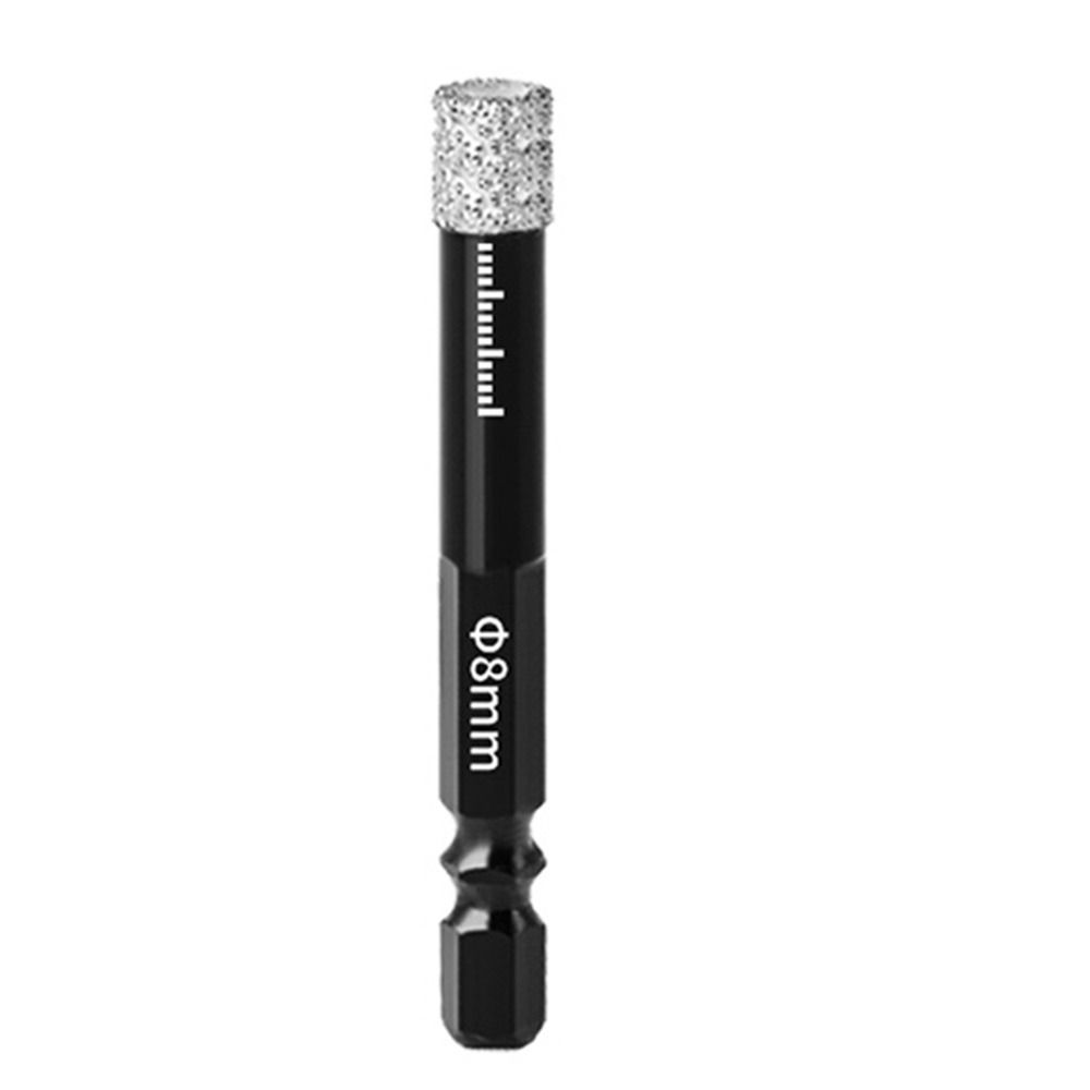 Dry Hole Opener Marble Hole Saw 6-16mm Drill Bit  Glass