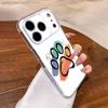 Pet paw prints  Phone Case For iPhone 17,16,15,14,13,12,11 Pro,Max,Plus,XR,Mini,E Clear Full-coverage Soft Cover