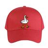 Middle Finger Goose Angry Meme Animal Cap Summer Adult Baseball Cap Adjustable with Curved Brim Duckbill Hat Protection Sun Hats