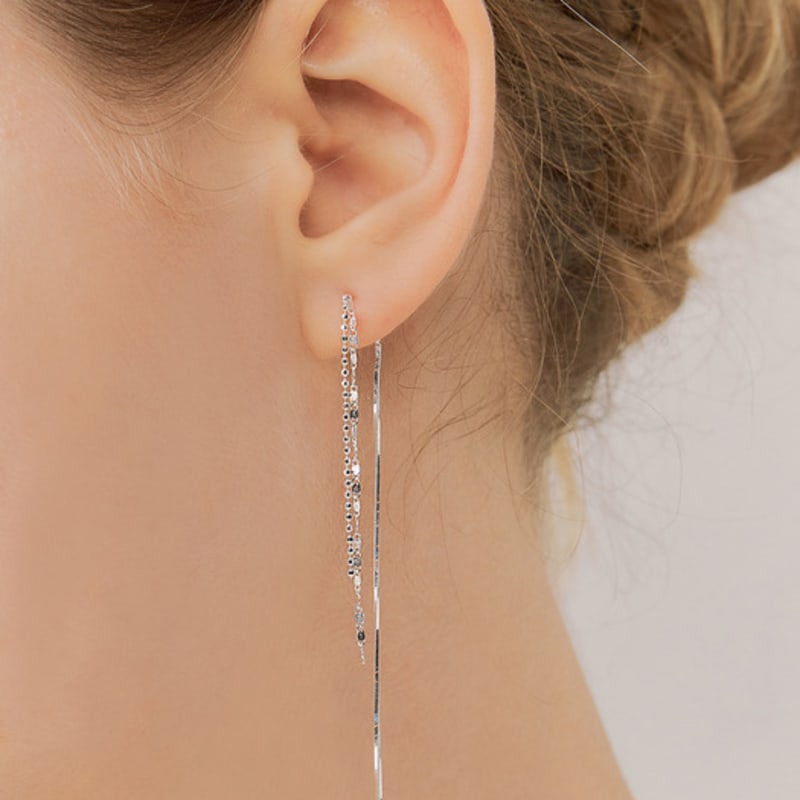 Hei 3chain Drop Earring