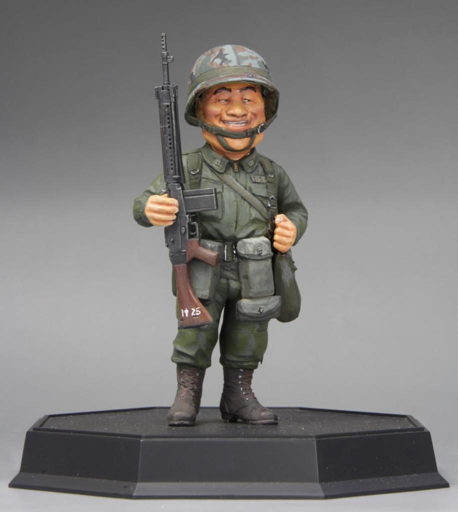 FineMolds World Fighter Collection Ground Force General Staff Sergeant Kumoya Type 64 Rifle Plastic Model Unpainted Assembly Kit FT07 1/12?